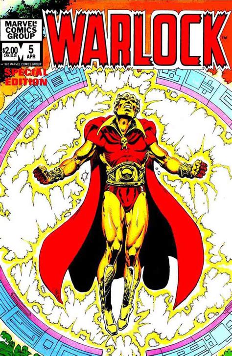 Warlock V Jim Starlin Art Cover Reprints John Byrne Reprint