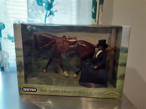 Breyer Side Saddle Horse & Rider Gift Set. Limited Edition Collectible ...