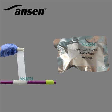 Fiberglass Pipe Leak Stop Tape For Damaged Pipe Leak High Temperature