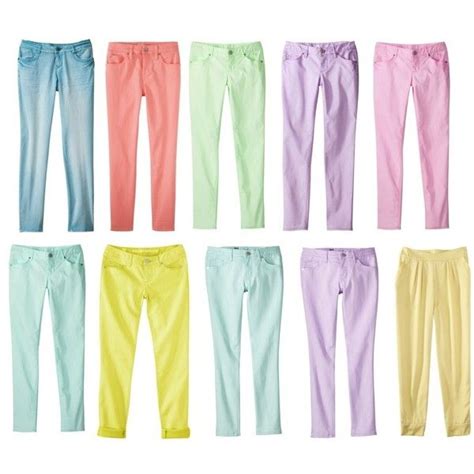 Pin By Lyfematerial On Polyvore Pastel Trends Pastel Pants Pastel Jeans