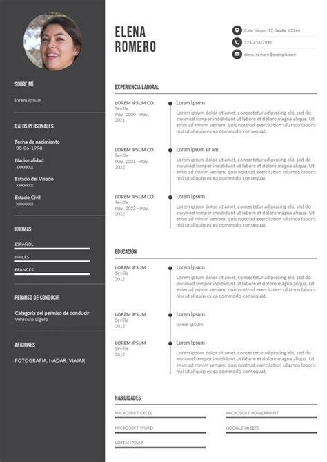 Estructura diseño y escritura de un CV de jefe de almacén consejos