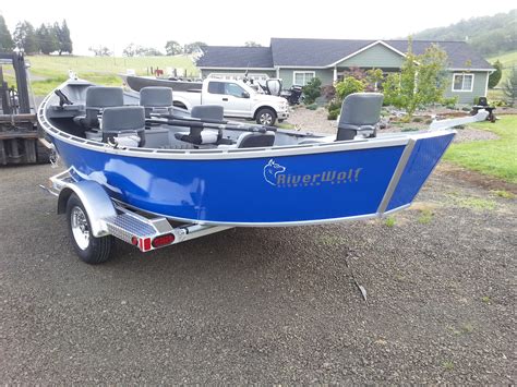 20 Alaskan Drifter River Wolf Aluminum Boats Inc