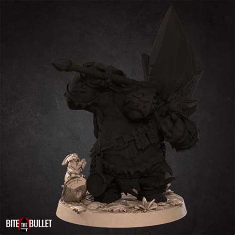 3d Printable Tortle Barbarian By Bite The Bullet