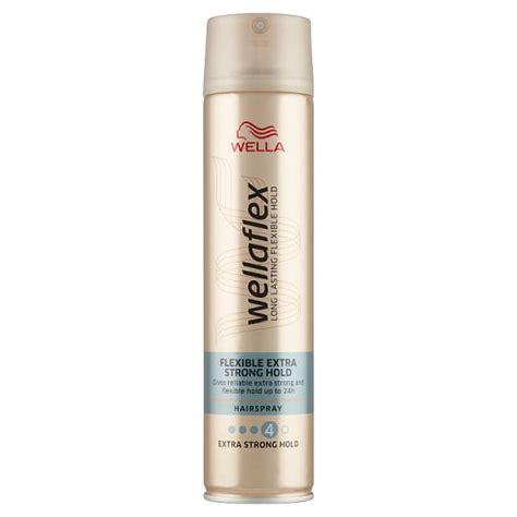 Wella Wellaflex Flexible Extra Strong Hold Hairspray 250 Ml Tesco