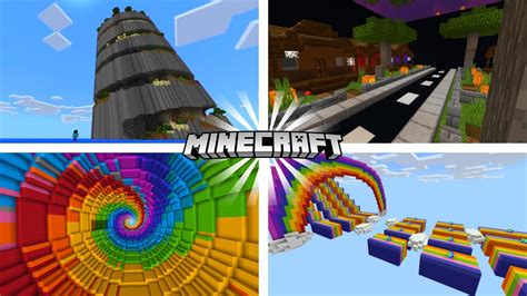 Melhores Mapas Para Minecraft Bedrock Mcpe Windows Xbox