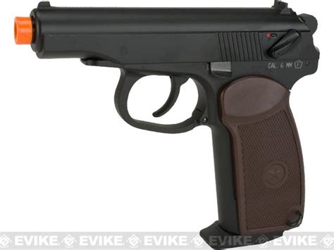 Kwc Co2 Powered Russian Pm Gas Blowback Airsoft Pistol Black Airsoft Guns Gas Airsoft