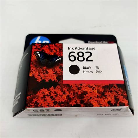 Tinta Hp 682 Black Original Ink Cartridge Lazada Indonesia