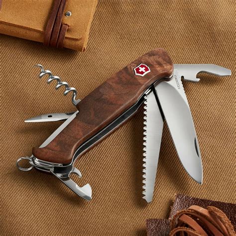 New Victorinox Swiss Army Knife Ranger Wood