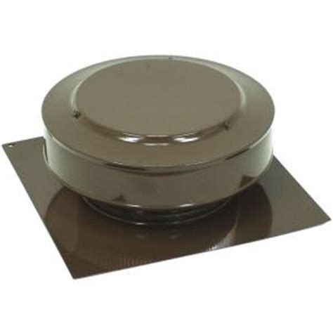 Active Ventilation Sq In Nfa Aluminum Round Back Static Roof Vent