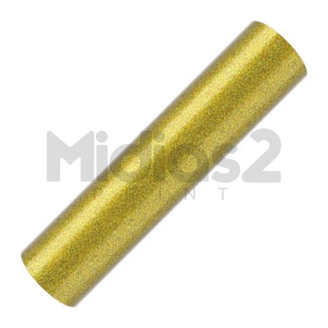 Filme De Recorte Termocolante Glitter Dourado X Cm Envio R Pido