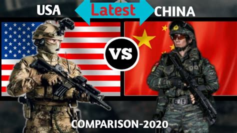 Usa Vs China Military Power Comparison Usa China Military Strength Youtube