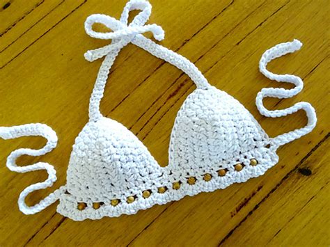 Ravelry Bikini Halter Neck Top Pattern By Rhinestone Mumma