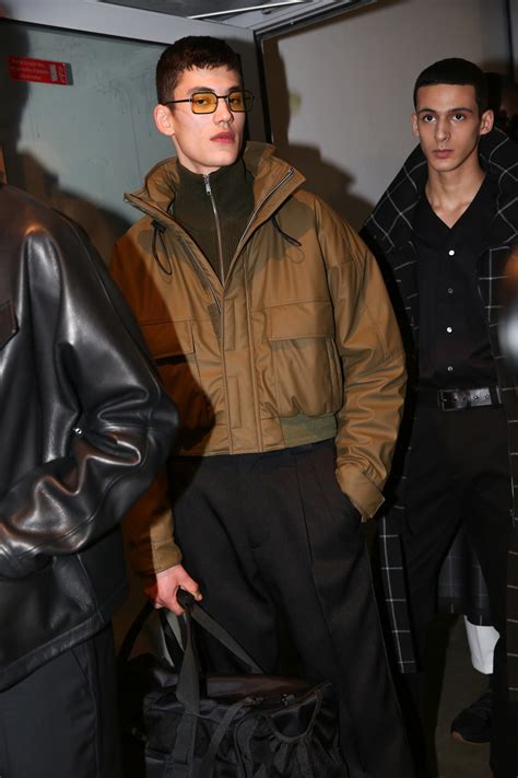 Backstage At Cerruti Men S Fall Photo