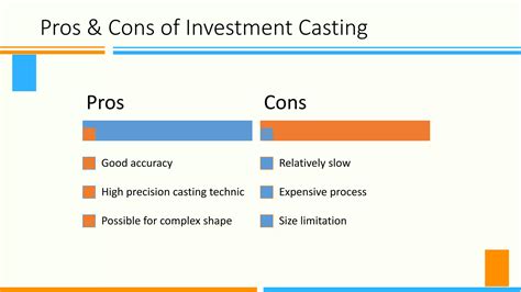 Different Types Of Casting Process And Its Application Ppt