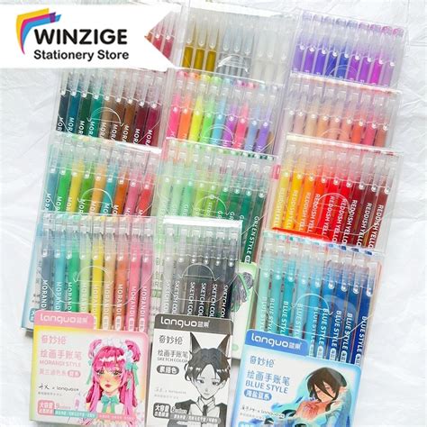 Jual Winzige Pulpen Warna Warni Acrylic Marker Pulpen Aesthetic