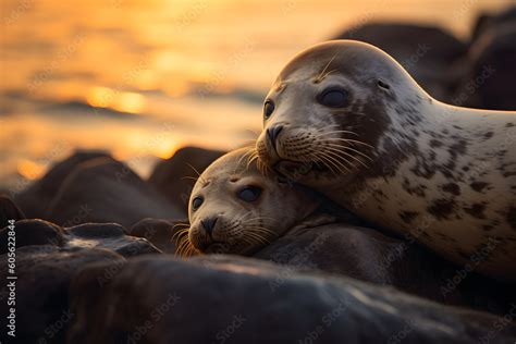 Seals are a group of semi-aquatic marine mammals that belong to the ...