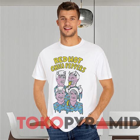 Red Hot Chili Peppers Tour T Shirt Tokopyramid