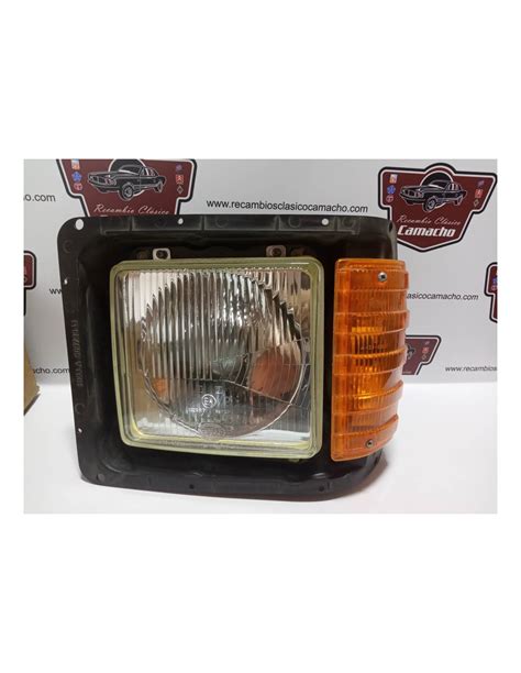 CONJUNTO FARO PILOTO Y SOPORTE IZQUIERDO MERCEDES MB 90