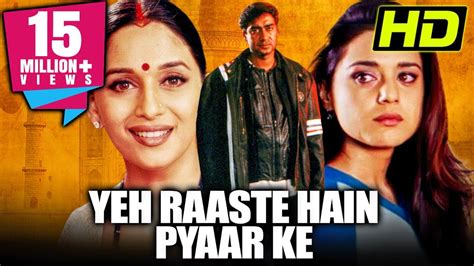 Yeh Raaste Hain Pyaar Ke FULL HD Romantic Hindi Movie L Ajay Devgan