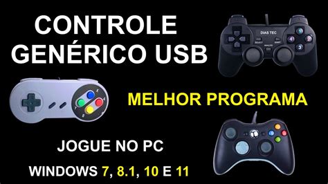 Como Configurar Controles Usb Para Jogos No Windows