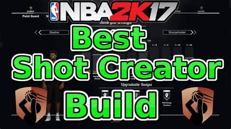 Nba K Best Shot Creator Build After Patch Speedboosting Youtube