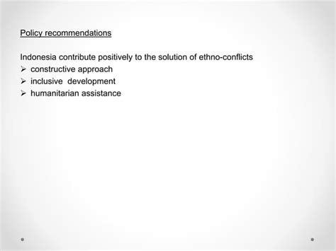 Powerpoint Presentation Ethno Conflict Myanmar Ppt