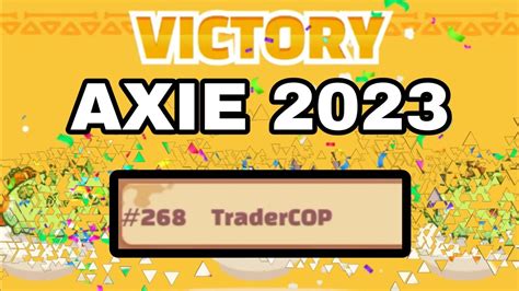 EZ LEADERBOARD TOP 500 AXIE INFINITY CLASSIC IS BACK 2023 TRADERCOP