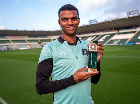 Morgan Whittaker Named December Player of the Month | Plymouth Argyle ...