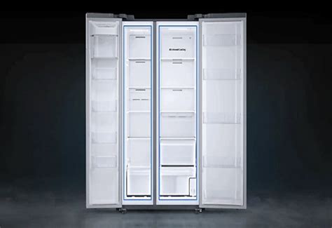 Samsung Rs28a500asr Aa Side By Side Refrigerator W Large Capacity Abt