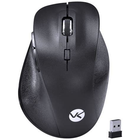 MOUSE SEM FIO WIRELESS 2 4 GHZ SILENCIOSO SILENT ERGO 1600 DPI PRETO