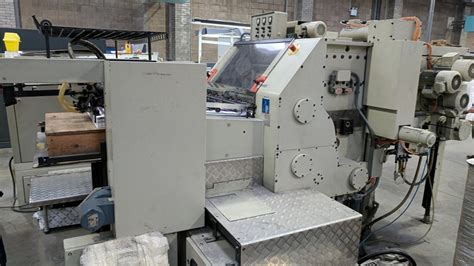 Used Gietz Fsa S Hot Foil Stamping Machine Year Presscity