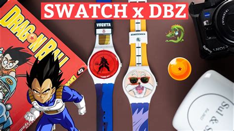 SWATCH X Dragon Ball Z Review Vegeta Master Roshi YouTube