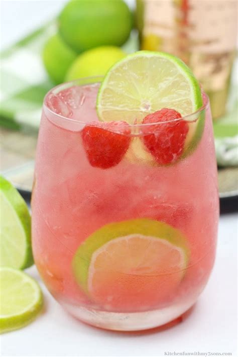 Raspberry Lime Rickey Recipe Kitchen Fun With My 3 Sons