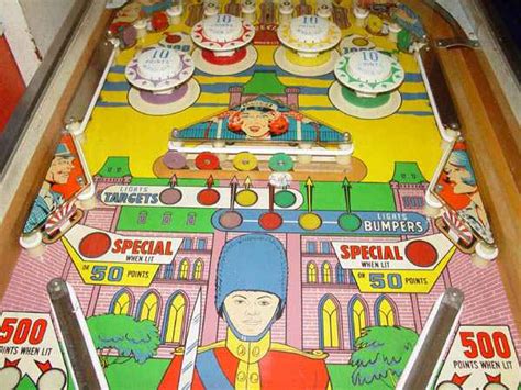 Royal Guard Pinball By D Gottlieb And Company Of 1968 At