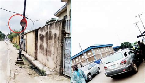 One Way Lagos Communities Where Policemen Govt Workers Remove Road