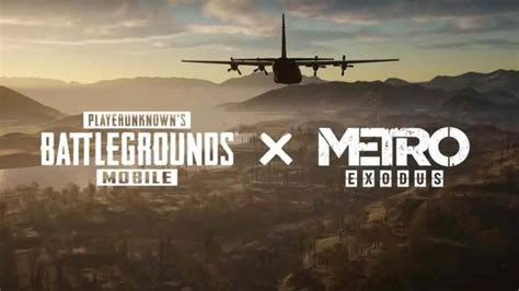 PUBG MOBILE Lanza Colaboración Con METRO EXODUS El Arcadia