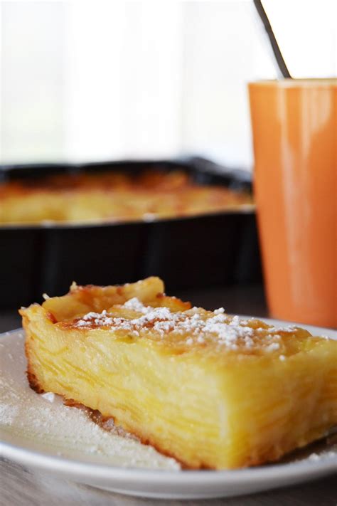 Gâteau invisible pommes poires Emilie Ramène sa Fraise