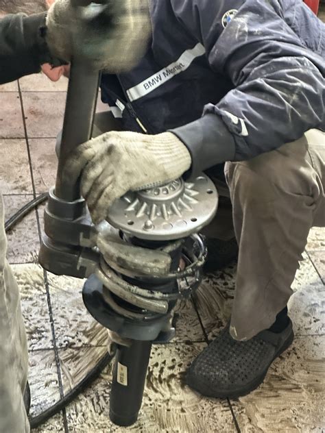 Замена передних стоек и рычагов — BMW 3 series (F30), 2 л, 2012 года ...