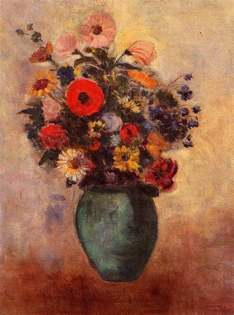 Vase Of Flowers 3 Odilon Redon Oil Painting Reproduction China