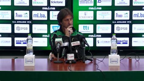 Avellino Taranto Conferenza Stampa Pre Gara Di Mister Rastelli