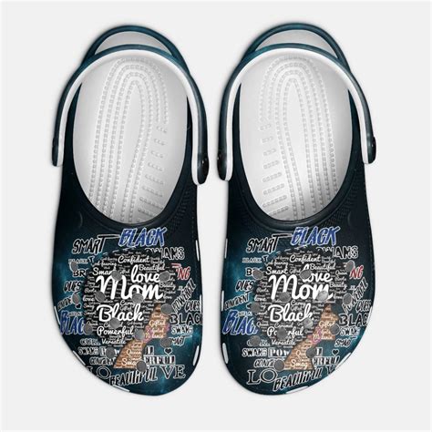 Black Afro Mom African American Crocs Clog Shoes – Plangraphics