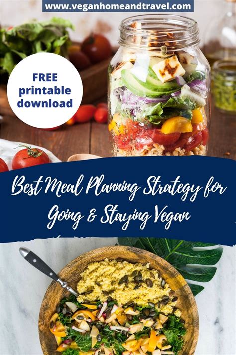 Best Meal Planning Strategy for Going or Staying Vegan
