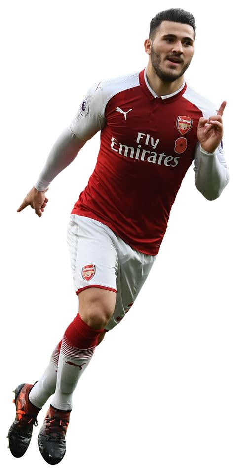 Sead Kolasinac Arsenal football render - FootyRenders