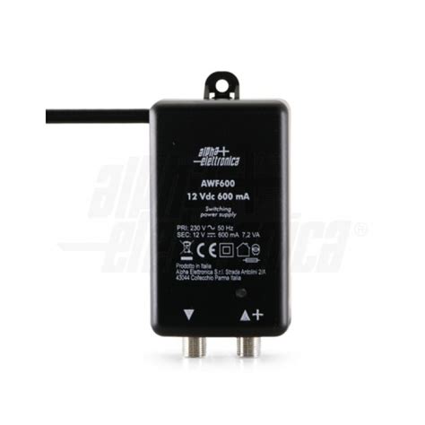 Alimentatore Per Amplificatore Antenna Vdc Ma Con Connettori F