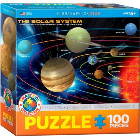 Comprar Puzzle Eurographics El Sistema Solar De 100 Piezas