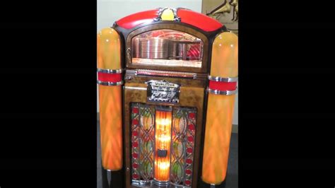 Wurlitzer 800 Fire Jukebox Youtube