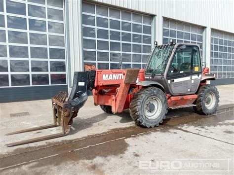 Manitou Mt Slt Telescopic Handler From United Kingdom For Sale At