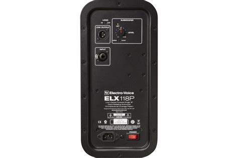 Купить ELECTRO-VOICE ELX118P сабвуфер | Официальный дилер Electro-Voice ...