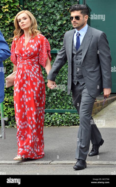 London Uk 8 July 2016 Katherine Jenkins And Husband Andre Levitas