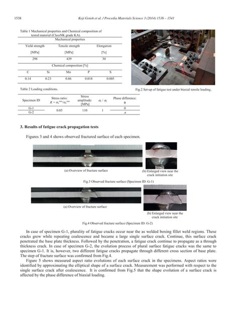 Fatigue Crack Growth Behaviour Of An Out Of Plane Gusset Welded PDF